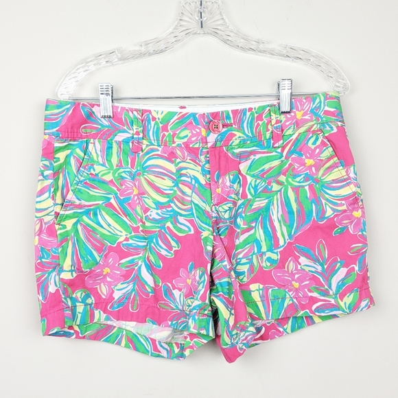 Lilly Pulitzer Pants - Lilly Pulitzer | Pink Callahan Short Shorts Sz 10